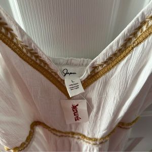 White Flowy Maxi Dress